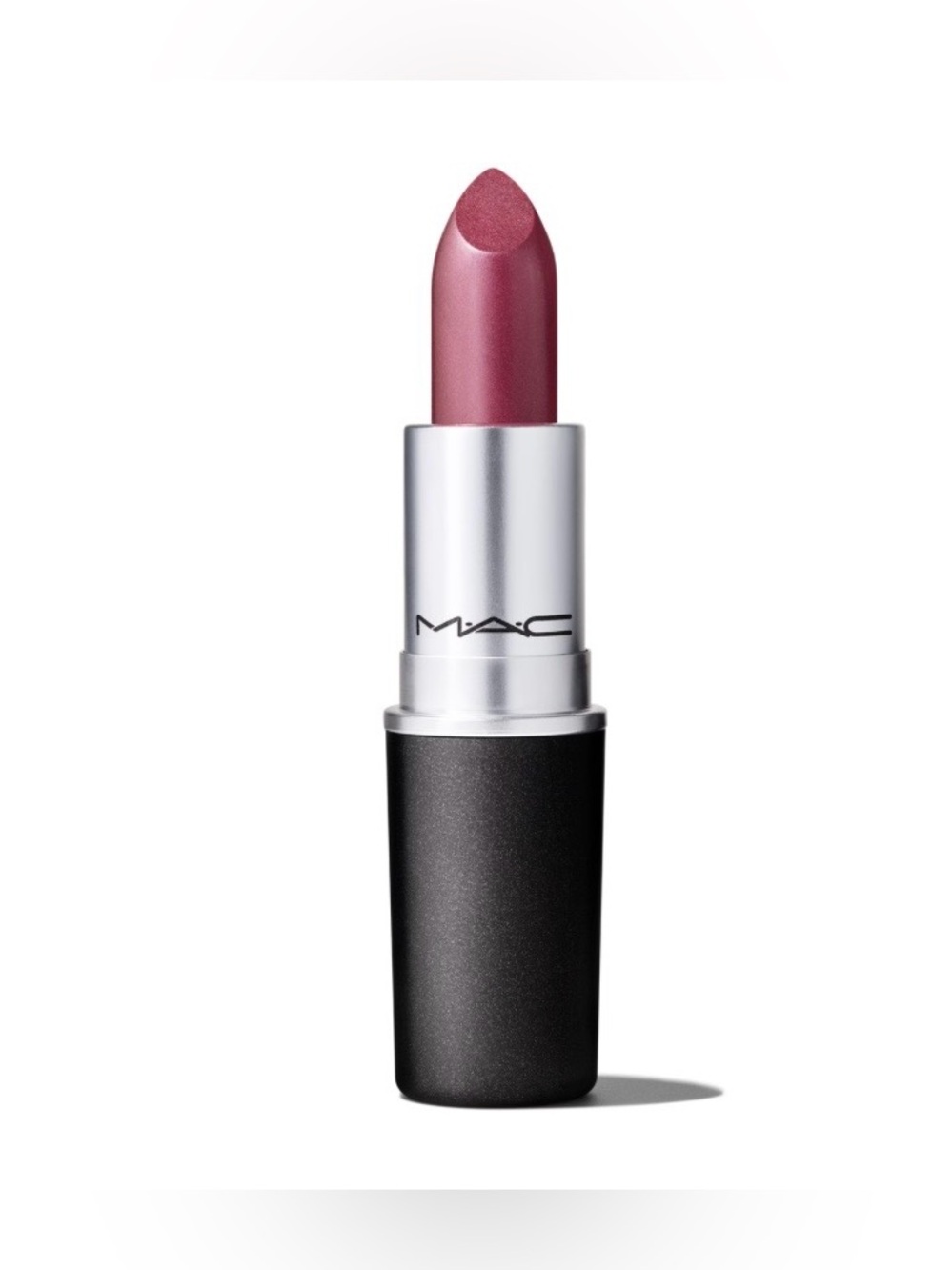 NEW MAC Cosmetics Semi Lustrous Frost Lipstick Plum Dandy 313 Bronzed Plum